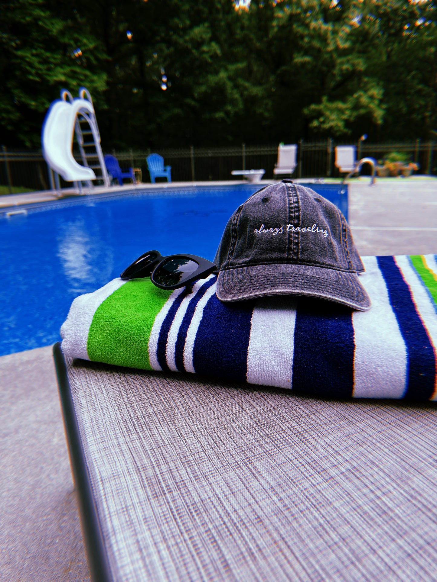 Always Traveling Vintage Cap