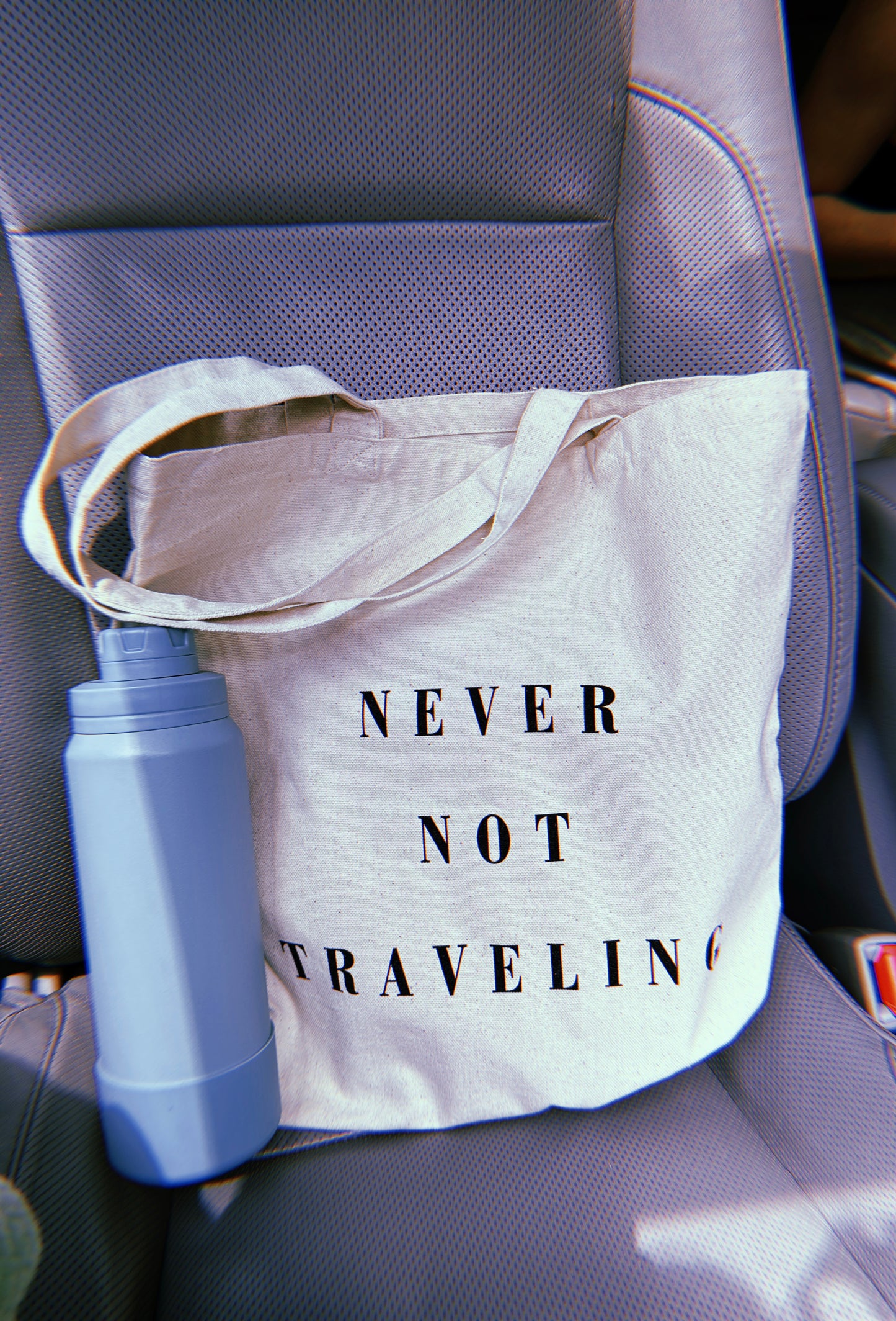 Never Not Traveling Tote Bag