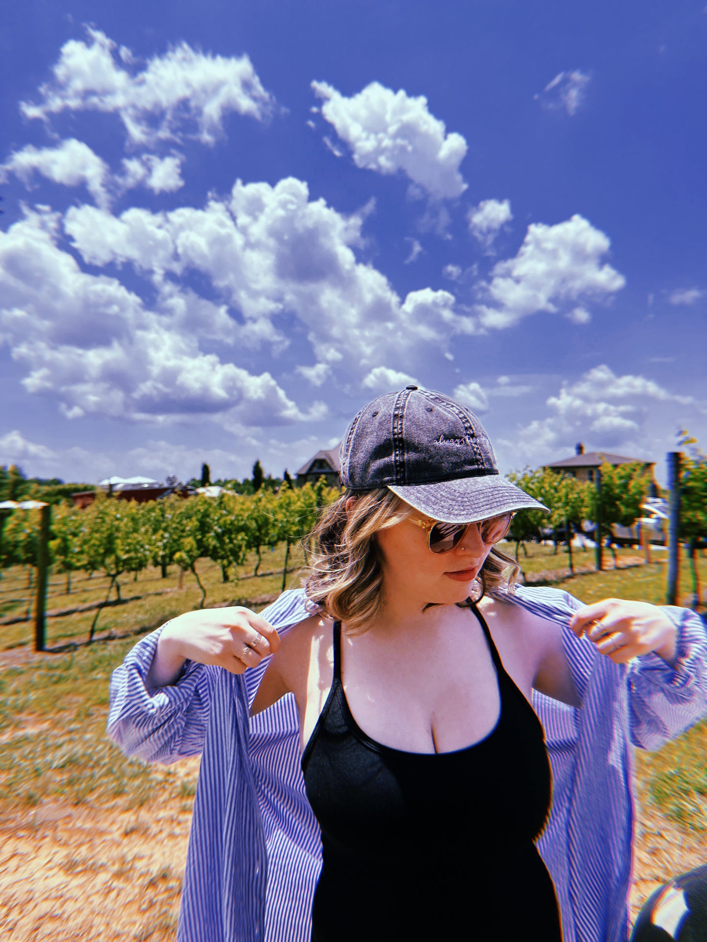 Always Traveling Vintage Cap