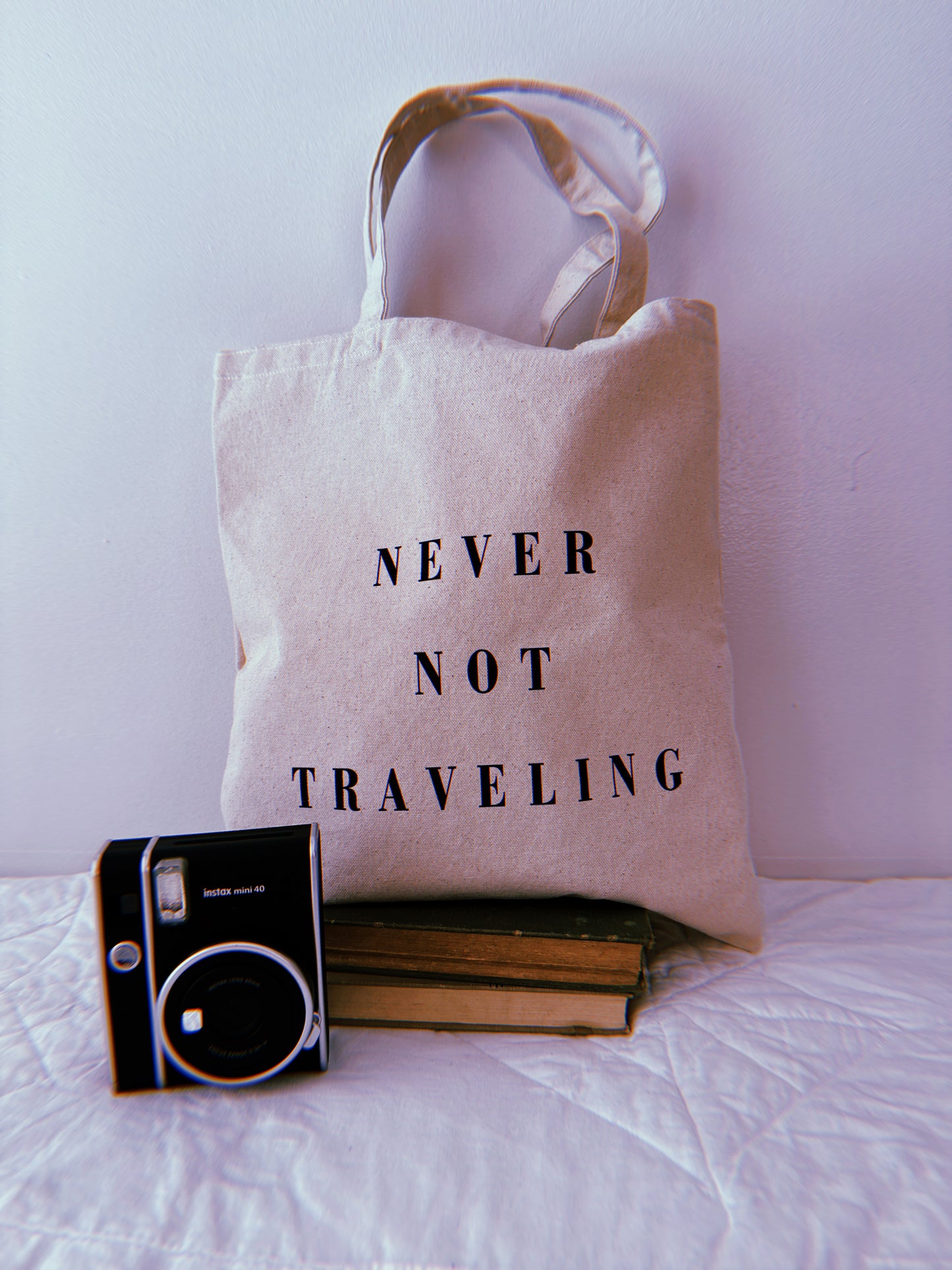 Never Not Traveling Tote Bag