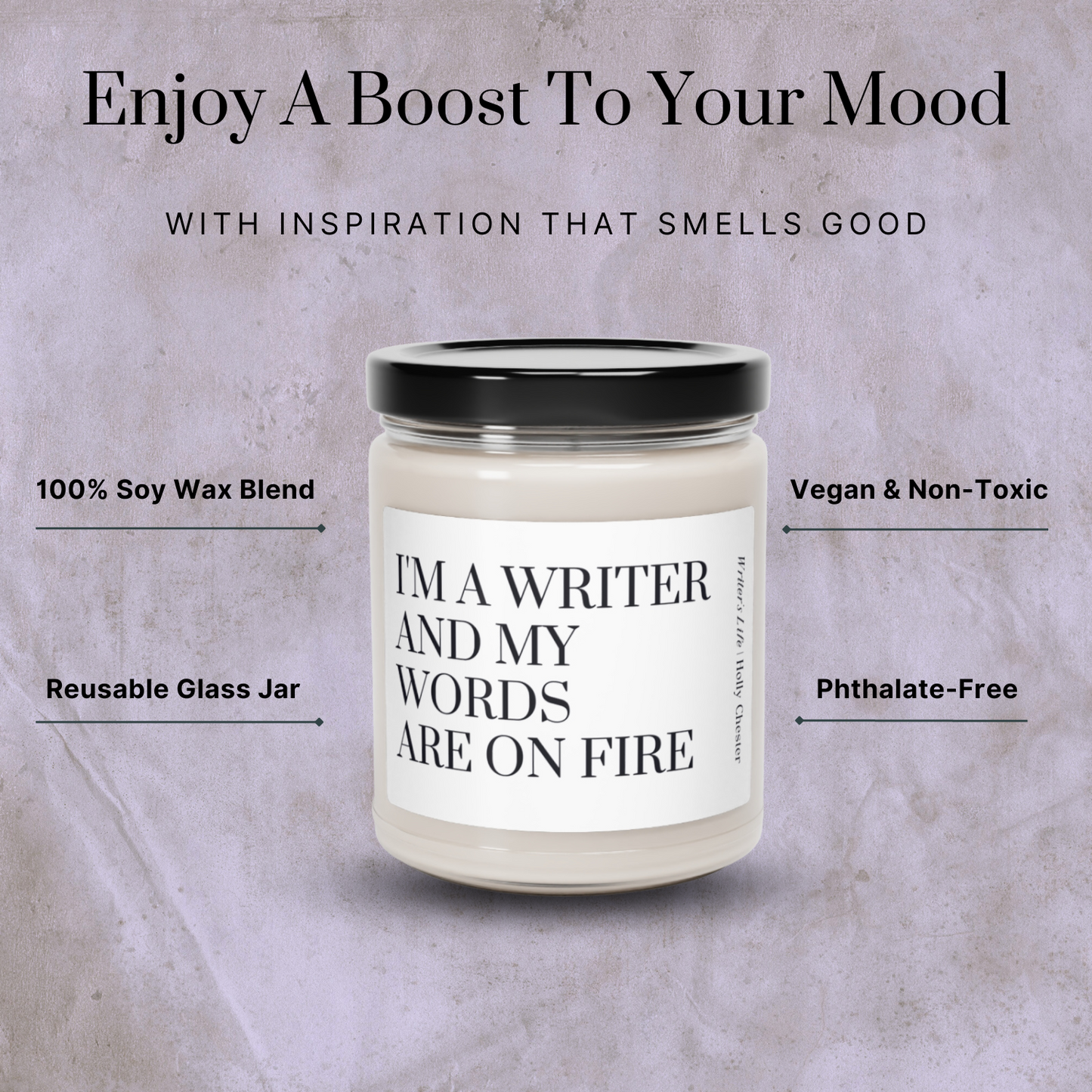 Writer's Life Candle