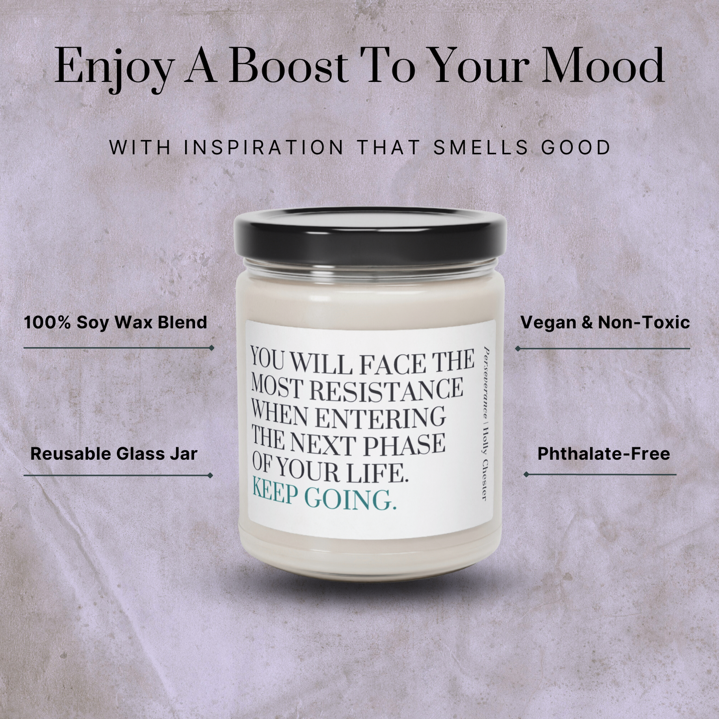 Perseverance Candle
