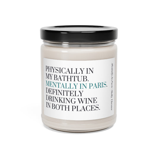 Mentally In Paris Candle